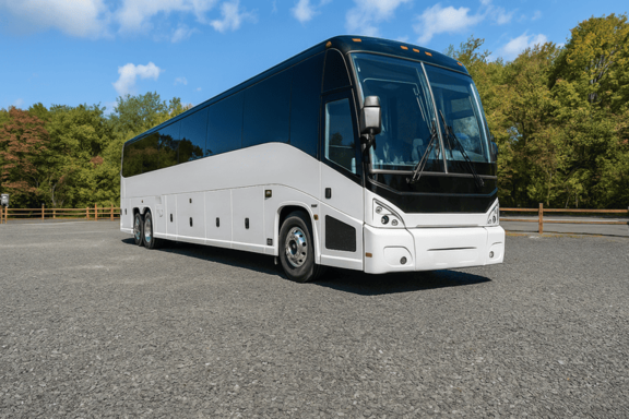 Sioux Falls Coach Bus Service 56 Passenger Charter Bus