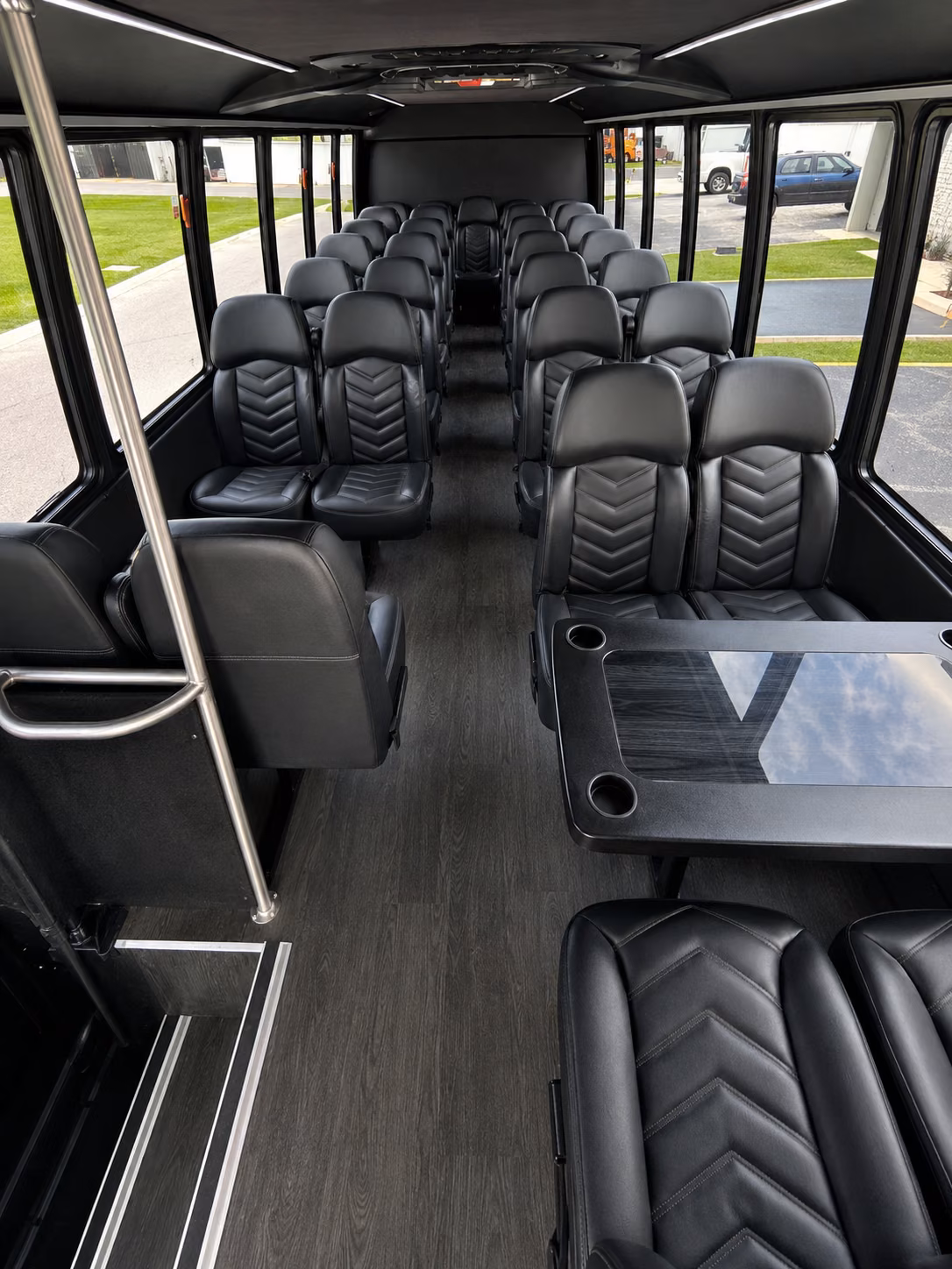 sioux falls 18 passenger minibus interior
