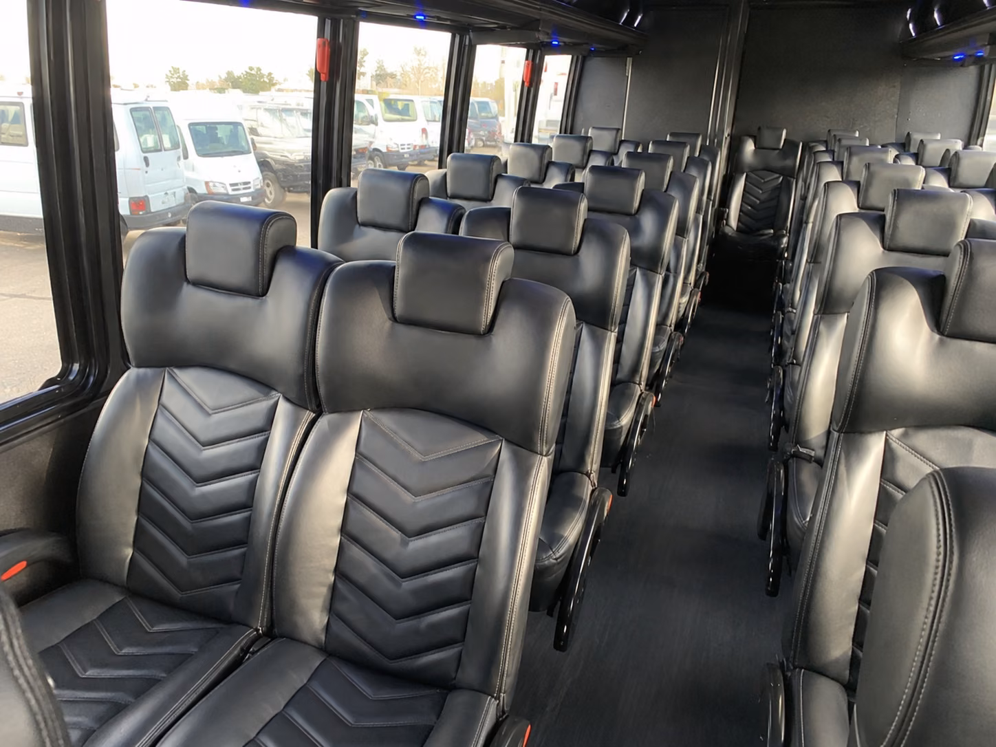 sioux falls 20 passenger minibus inside