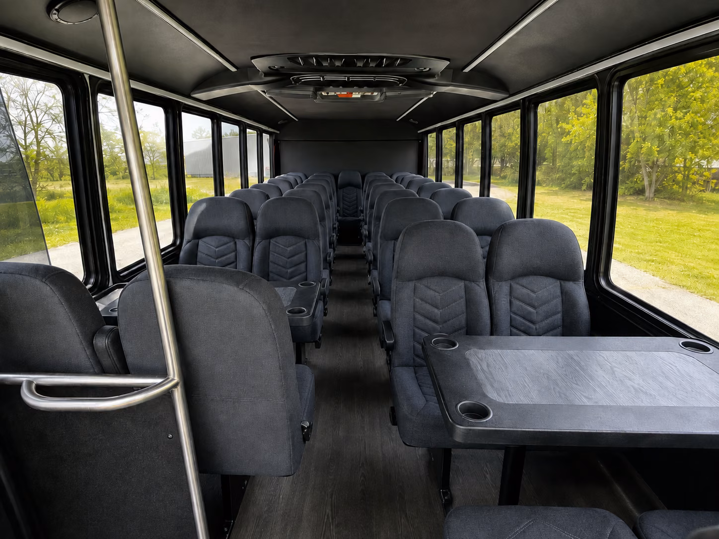sioux falls 20 passenger minibus interior