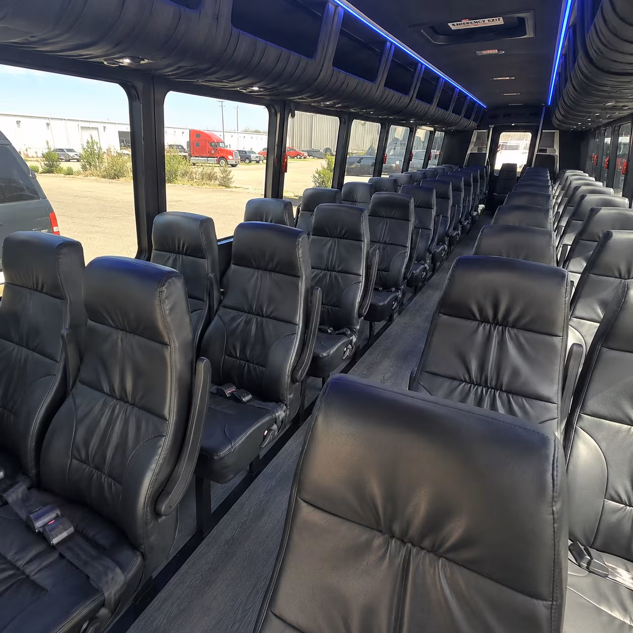 sioux falls 25 passenger minibus inside