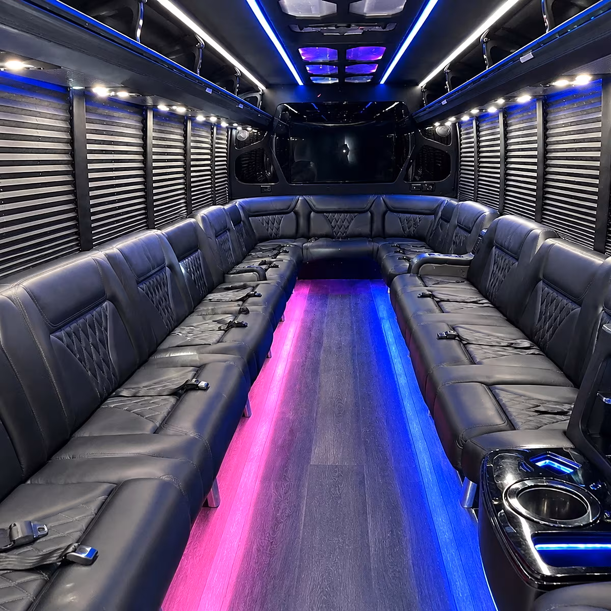 sioux falls party bus interior
