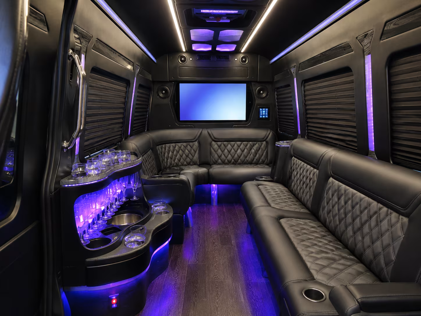 sioux falls sprinter limousine interior