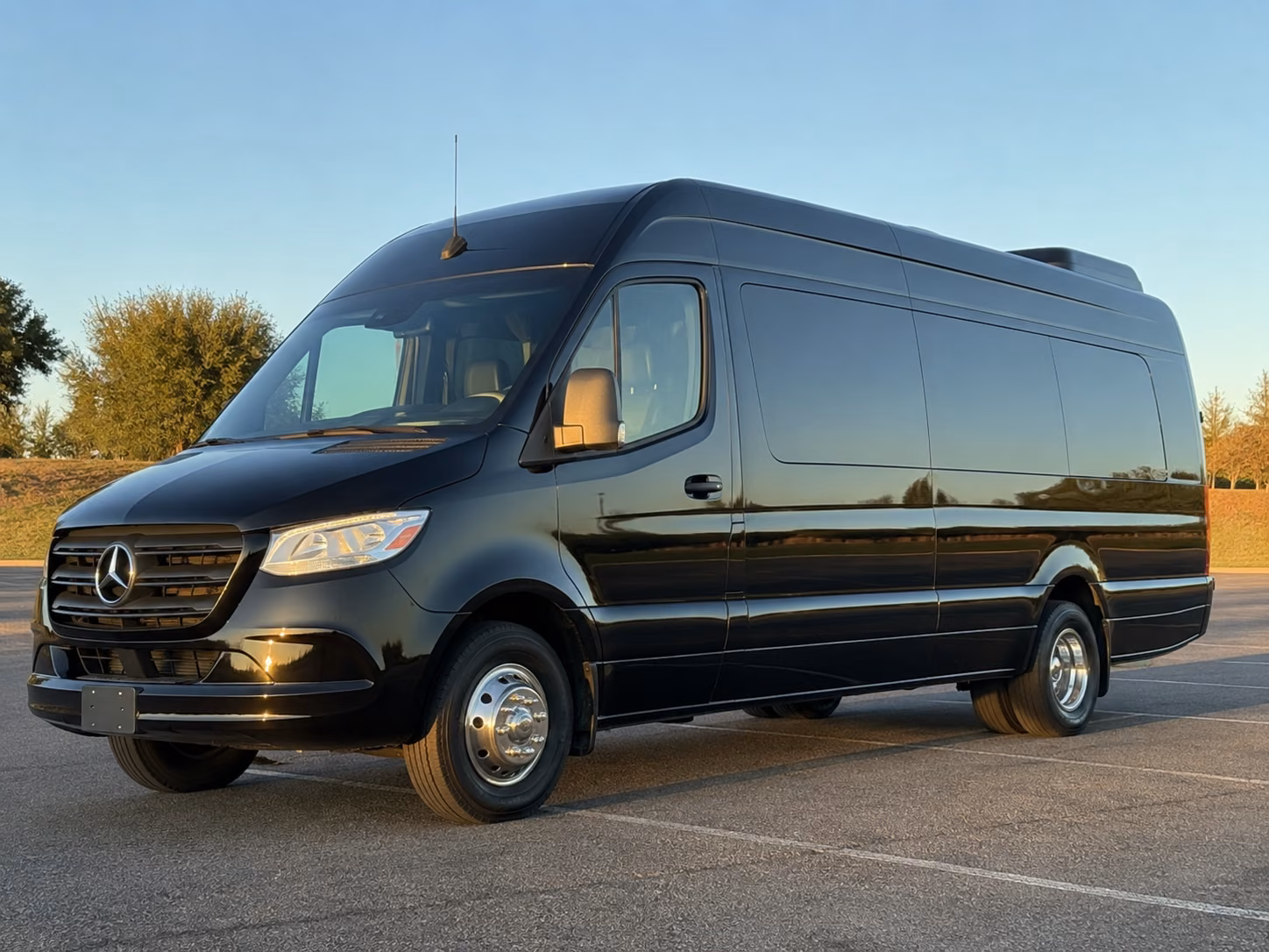 sioux falls sprinter van with driver